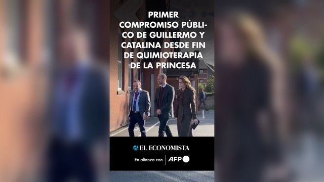 Primer compromiso público de Guillermo y Catalina desde fin de quimioterapia de la princesa