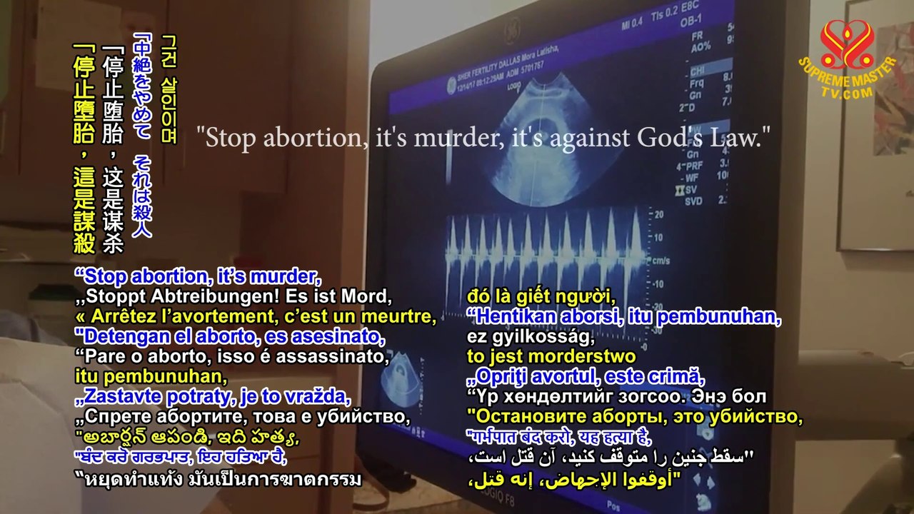 Stop abortion, it’s murder, it’s against God’s Law, Part 5