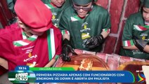 Primeira pizzaria do mundo operada por pizzaiolos com síndrome de down é aberta em Paulista, no Grande Recife