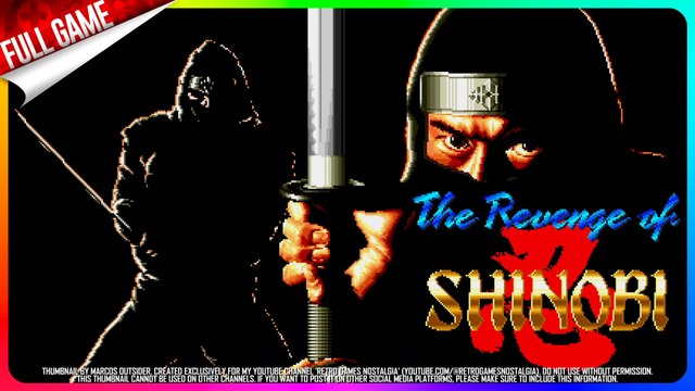 The Revenge of Shinobi (Sega CD) Longplay | Sega Classics Arcade Collection | US