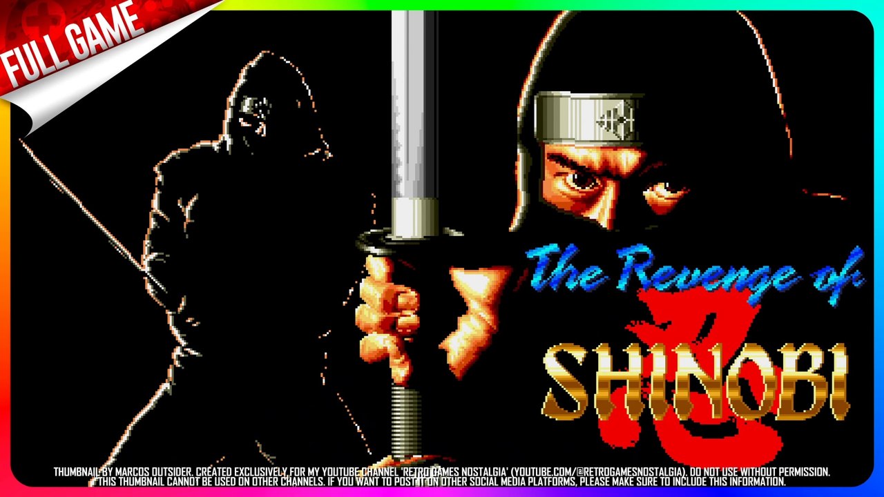 The Revenge of Shinobi (Sega CD) Longplay | Sega Classics Arcade Collection | US