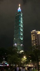 台北101國慶煙火暨燈光秀2 #忠駝論壇 #fyp