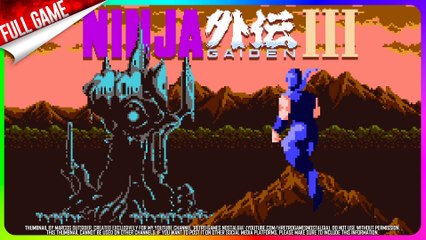 Ninja Gaiden 3: The Ancient Ship of Doom (NES) Longplay | US