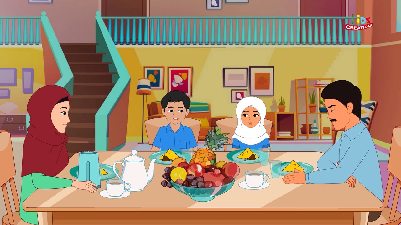 Bismillah Cartoon Rhymes _ Cartoon Song । All Dua song for kids