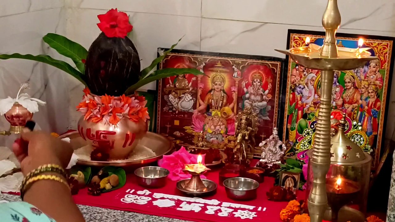 Navratri Puja || नवरात्री पूजा || घट बसवत नसले तरी सुद्धा पुढील नऊ दिवस पूजा कशी करावी