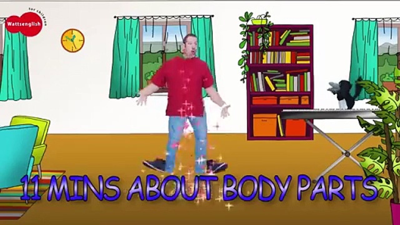 Body Parts   MORE Head Shoulders and Knees for Kids _ Steve and Maggie _ Speaking Wow English TV(360P)