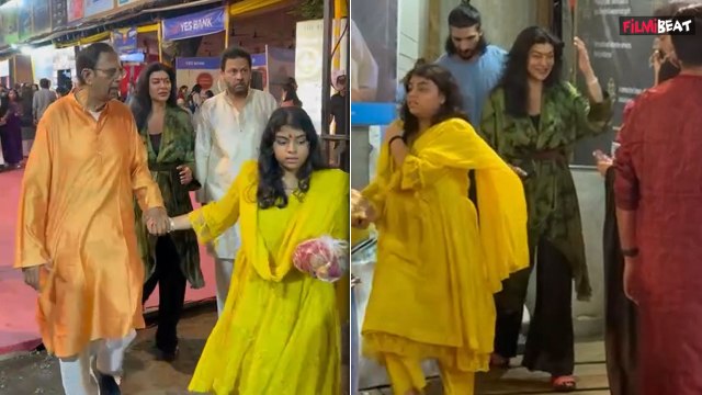 Durga Puja 2024: Durga Puja करने पहुंची Sushmita Sen, बेटी और BF Rohman Shawl भी साथ आए नजर