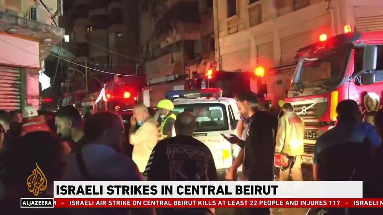 "22 Killed, 117 Wounded in Israeli Strikes on Beirut: Lebanon Responds to Latest Attacks"