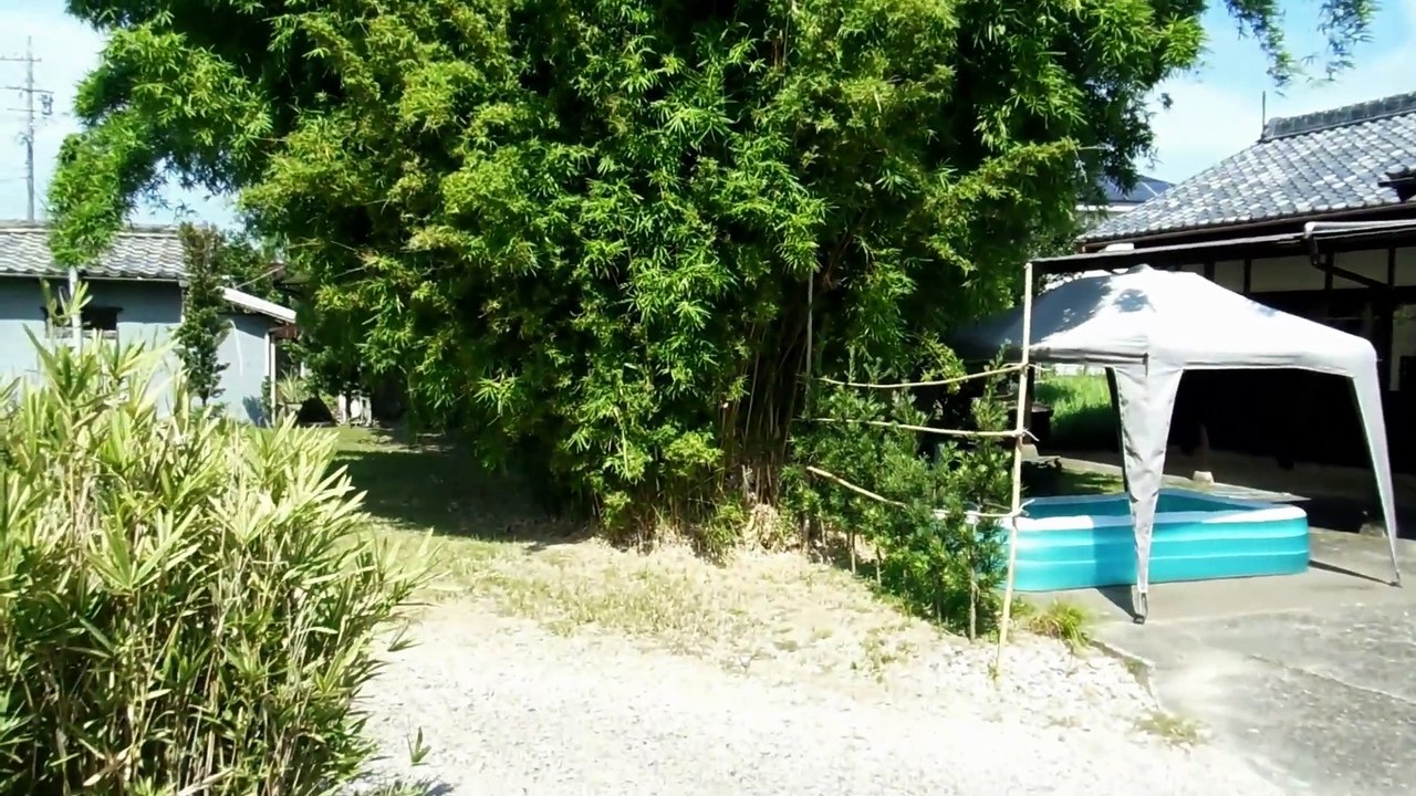 Unskilled Gardener at the Old Japanese Farm House