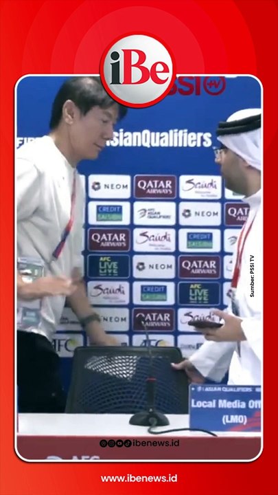 Kemarahan Sin Tae-yong Pilih Tak Bersalaman Dengan Official Bahrain