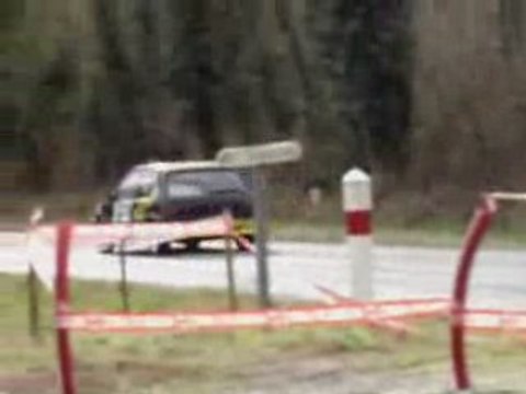 rallye de la fougére 2008 équipage Coppens Bernardi