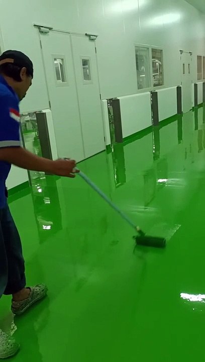 Harga Jasa Aplikator Cat Epoxy Lantai Per m2 Dari Nuansa Epoxy