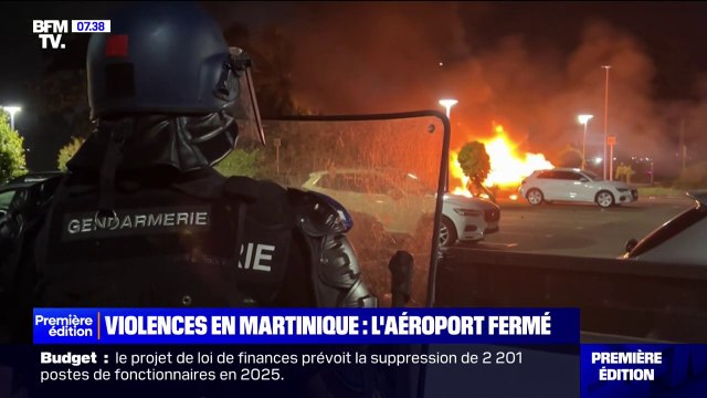 C'est une zone de guerre : les passagers de l'aéroport de Fort-de-France témoignent de la violence des manifestations contre la vie chère en Martinique