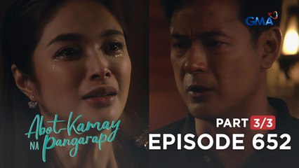 Abot Kamay Na Pangarap: Zoey's father is her lover's killer! (Episode 652- Part 3/3)