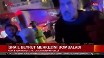 TV100 ekibi Beyrut'ta saldırıya uğradı