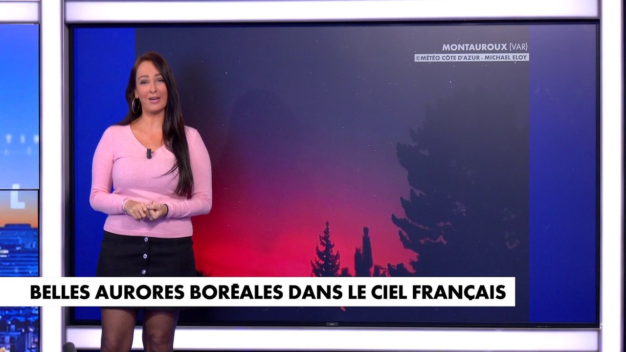 Les images époustouflantes des aurores boréales observées en France cette nuit