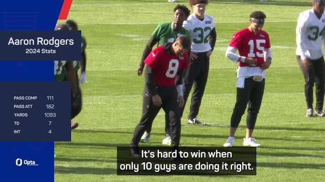 Rodgers calls Jets 10 guy offense after coach Saleh fired