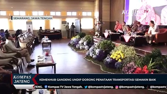Kemenhub Gandeng Undip Semarang Dorong Penataan Transportasi Semakin Baik