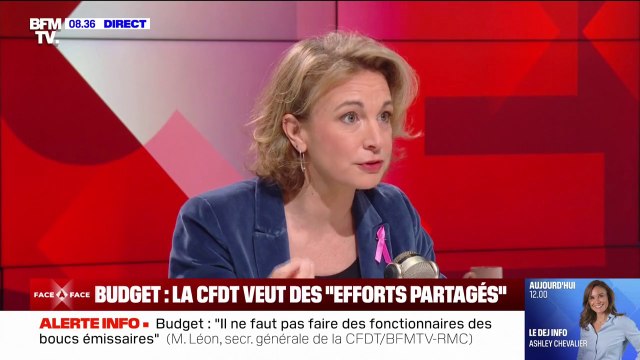 C'est incohérent': Marylise Léon réagit à la volonté du gouvernement de supprimer 4.000 postes d'enseignants