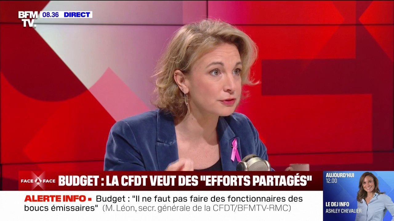 "C'est incohérent': Marylise Léon réagit à la volonté du gouvernement de supprimer 4.000 postes d'enseignants
