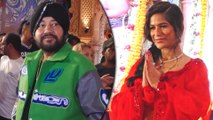 Daler Mehndi And Poonam Pandey Seek Divine Blessings From Durga Maa