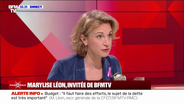Marylise Léon (CFDT): Je ne veux pas qu'on fasse des agents de la fonction publique des boucs émissaires