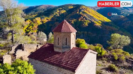 Sonbahar Renkleri İmera Manastırı'nı Sardı