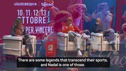 Rafael Nadal is a legend who transcends sports - Leclerc
