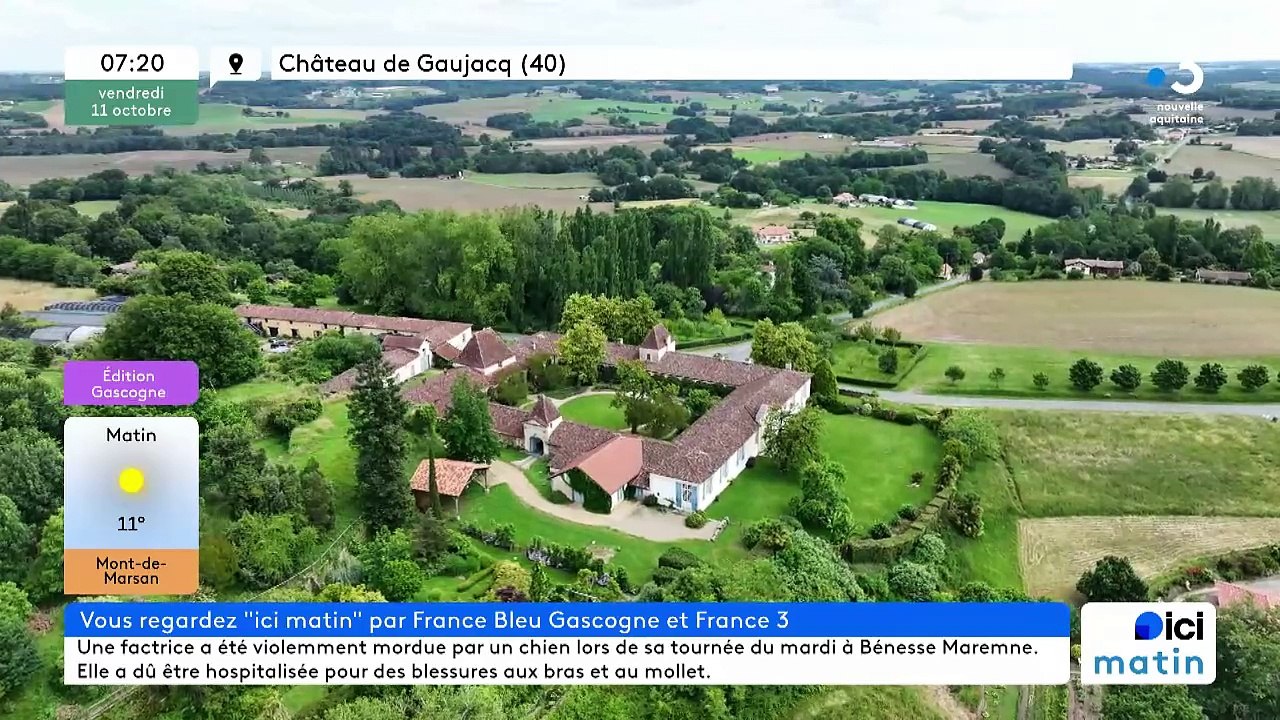 11/10/2024 - ICI Matin France Bleu Gascogne en vidéo