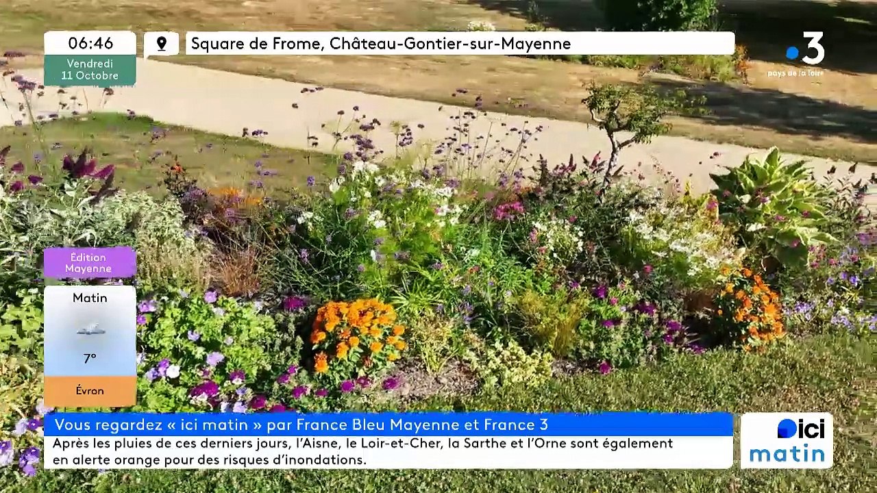 11/10/2024 - ICI Matin France Bleu Mayenne en vidéo