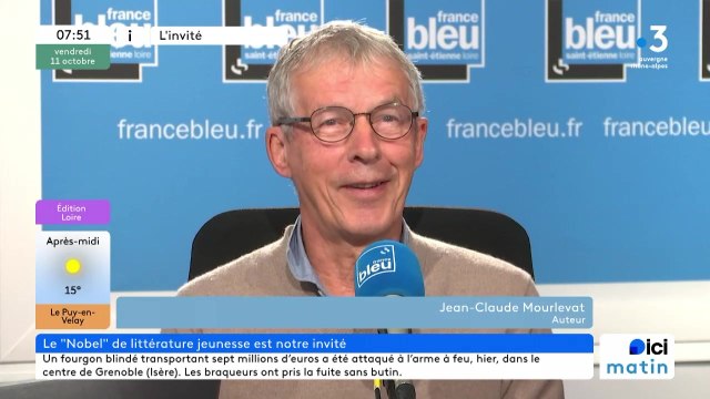 1h avec l'auteur de livre de jeunesse Jean-Claude-Mourlevat
