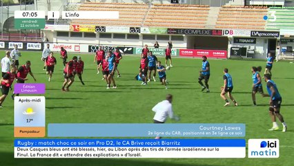 11/10/2024 - ICI Matin France Bleu Limousin en vidéo