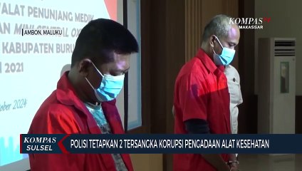 Polisi Tetapkan 2 Tersangka Korupsi Pengadaan Alat Kesehatan