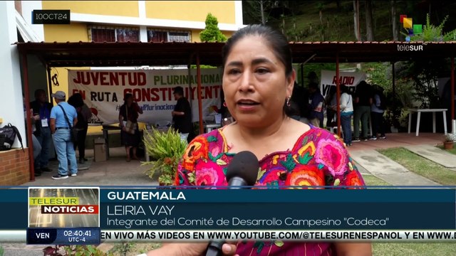 En Guatemala se desarrolla el encuentro de abya yala, donde delegados de varios países se reunieron para construir un horizonte común .