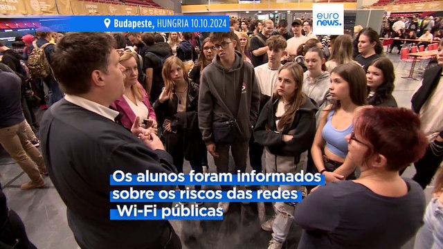 Cyberfest ensina centenas de jovens húngaros a protegerem-se contra as fraudes online
