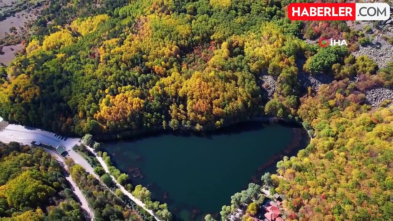 Karagöl Tabiat Parkı Sonbaharda Göz Kamaştırıyor