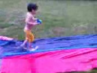 Yankee's Fun Day on the Slip and Slide 🌊