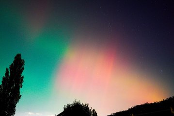 The Northern Lights over skies all across the UK
