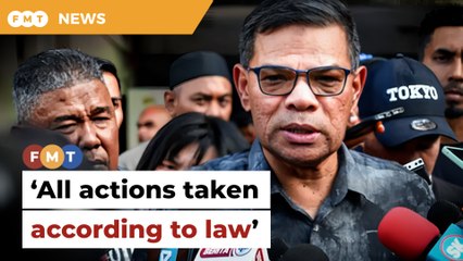 Download Video: Saifuddin denies authorities breached law when rescuing children from GISBH-linked homes