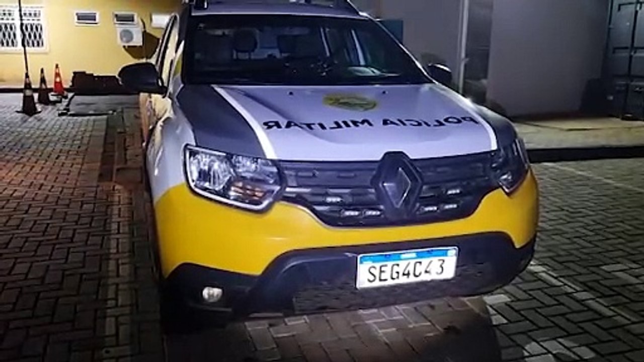 Suspeito de arrombar e furtar loja é preso pela PM em Corbélia