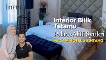 Interior BILIK TETAMU Palace Aliff Syukri Macam Hotel 5 Bintang