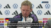 La reacción de Nagelsmann a la supuesta cláusula de Klopp para entrenar a la selección alemana