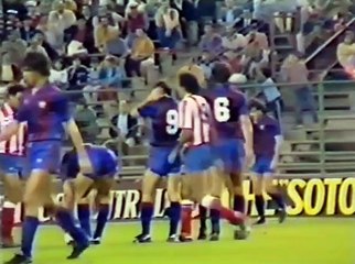 Atlético de Madrid vs. FC Barcelona - Supercopa 1985