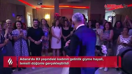 Platonik aşkıyla evlenemedi! 83 yaşında hayalini gerçekleştirdi