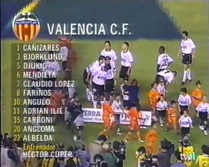 Valencia CF vs FC Barcelona - Supercopa 1999