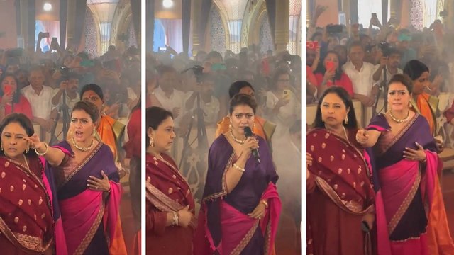 Durga Puja 2024: दुर्गा पूजा पंडाल में किसपर गुस्सा हुई Kajol devgan? चिल्लाते हुए बोलीं...Video