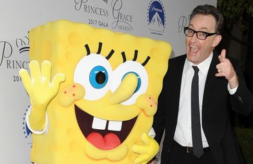 Tom Kenny found it "hilarious" when people thought he was dating Ariana Grande