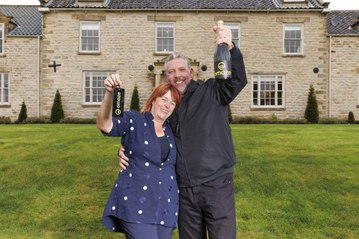 Charity worker wins £2.5m house in Yorkshire and parties til 3am