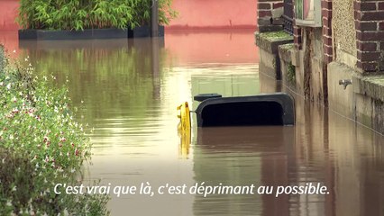 Villes inondées en Seine-et-Marne et Eure-et-Loir après la dépression Kirk