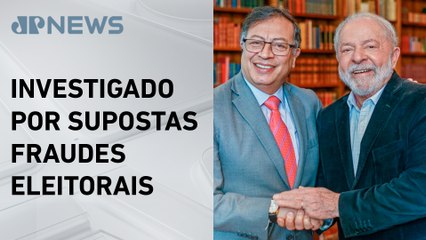 Lula manifesta apoio a presidente colombiano Gustavo Petro após acusações